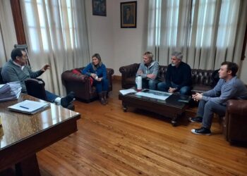 El Intendente se reunió con la nueva directora de la Escuela Técnica
