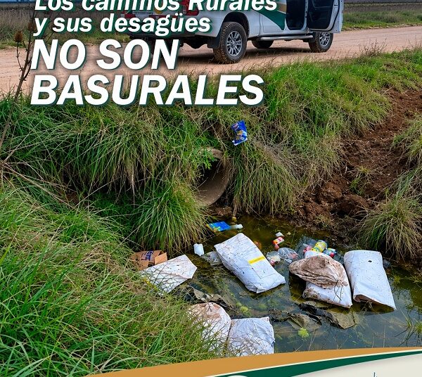 LOS DESAGÜES Y ALCANTARILLAS NO SON LUGARES PARA ARROJAR RESIDUOS.