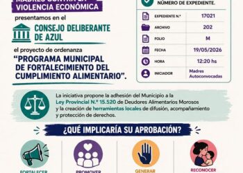 Presentaron en Azul un proyecto para fortalecer el cumplimiento alimentario