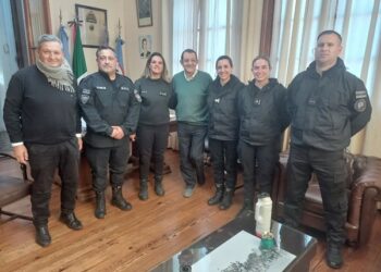 Autoridades del Servicio Penitenciario Bonaerense visitaron Benito Juárez