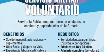 Se encuentra abierta la inscripción para el Servicio Militar Voluntario