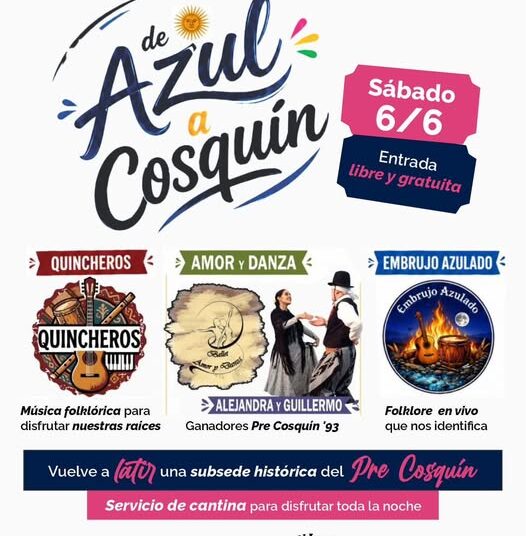 Ciclo de peñas “De Azul a Cosquín”