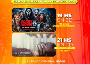 ¡SIGUEN LOS ESTRENOS! Este fin de semana Scary Movie 6 y el Día de la revolución