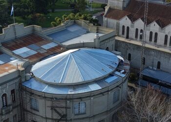 Finalizó el recambio del techo del sector del Concejo Deliberante en el Palacio Municipal