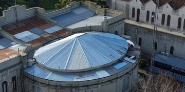 Finalizó el recambio del techo del sector del Concejo Deliberante en el Palacio Municipal