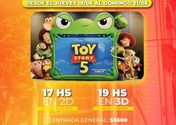 ¡TOY STORY 5 LLEGÓ AL MARINELLI!