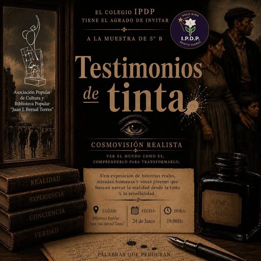 Testimonios de tinta: una muestra que invita a mirar la realidad desde lo visual