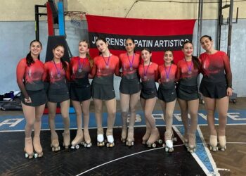 LAS PATINADORAS DE JUARENSE PRESENTES EN EL SEGUNDO TORNEO REGIONAL