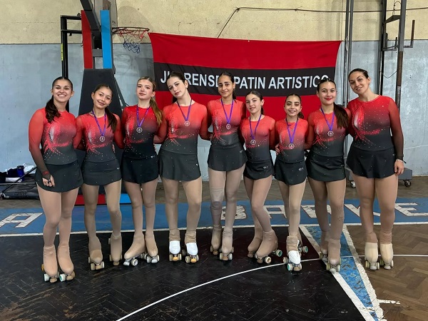 LAS PATINADORAS DE JUARENSE PRESENTES EN EL SEGUNDO TORNEO REGIONAL
