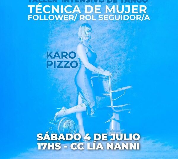 Escénicas-  TALLER INTENSIVO DE TANGO