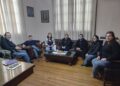 Reunión con integrantes de la Asociación Cooperadora de la Escuela N°6 de Estación López