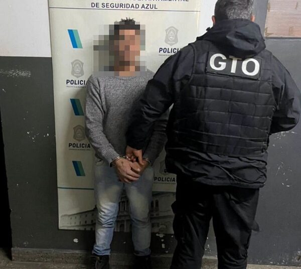 Detuvieron en Azul a un hombre acusado de abuso sexual agravado contra una menor