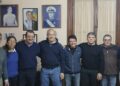 Julio Marini recibió a Gustavo Cocconi y a integrantes de su equipo de gobierno