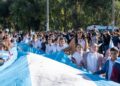 Acto Oficial por el Día de la Bandera en Benito Juárez