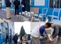 Internos de la Unidad 7 de Azul restauraron mobiliario y juegos para el comedor Puertas Abiertas