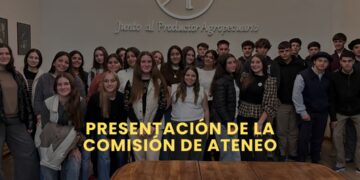 Presentación de la Comisión Directiva del Ateneo de la Asociación de Productores de Benito Juárez