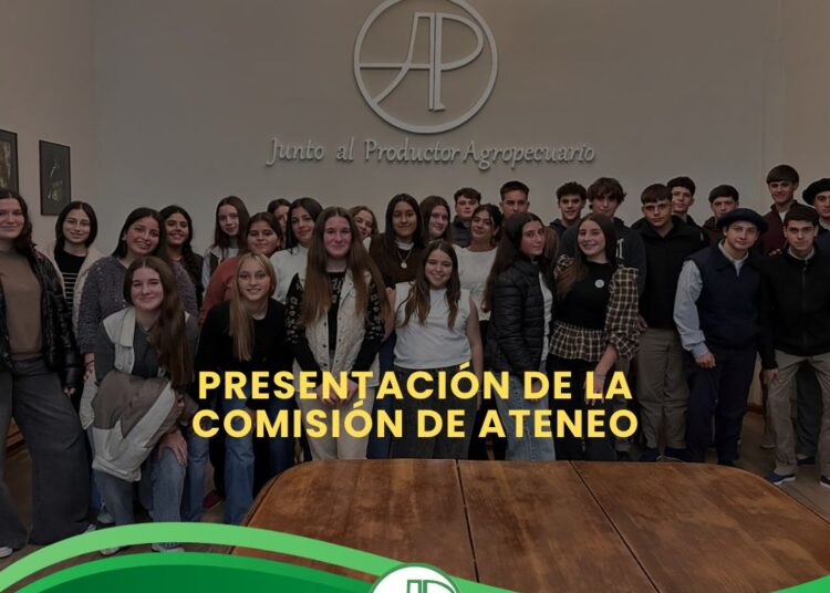 Presentación de la Comisión Directiva del Ateneo de la Asociación de Productores de Benito Juárez