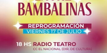 #Escénicas 🎭 ENTRE BAMBALINAS- ¡Cambio de fecha!