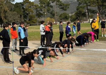 La Escuela Municipal de Atletismo de la Liga del Sudeste