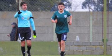 Argentino derrotó por 1 a 0 a Dep. Rauch con tanto de Britos