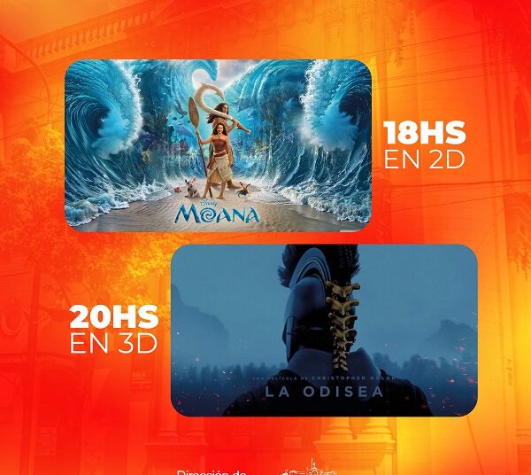 ¡DOBLE ESTRENO! Moana y La Odisea